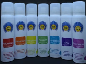 Cofanetto completo di 7 Spray per il Riequilibrio dei Chakra